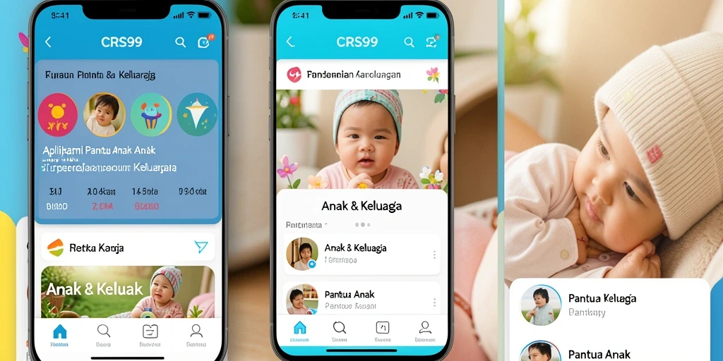 Antarmuka aplikasi CRS99 yang intuitif dan fungsional.